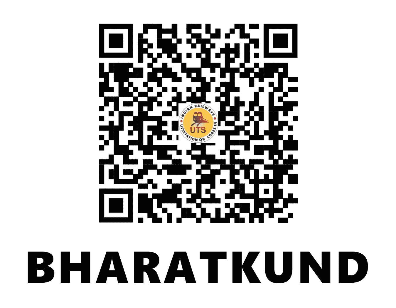 UTS QR Code for BHARATKUND - BTKD - NR (UTTAR PRADESH)